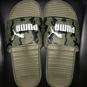 Camo Puma Slides